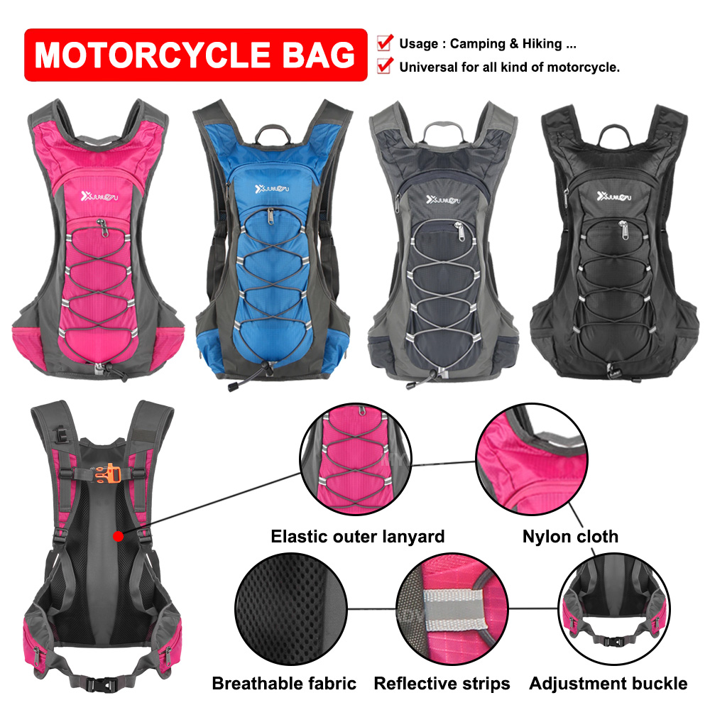 Cycling Journey - Motorcycle Backpack Travel Storage Rucksack Camping