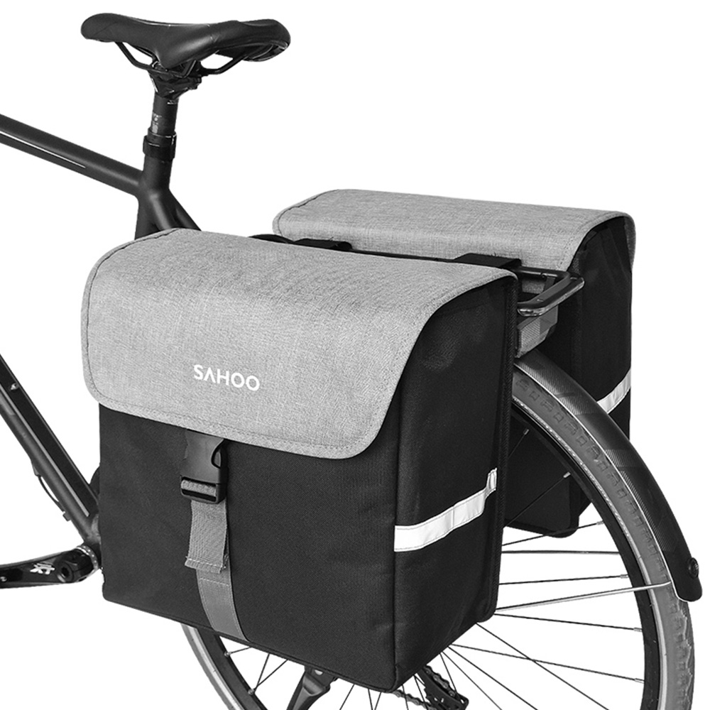 Cycling Journey - SAHOO Bicycle Side Bag Bike Rear