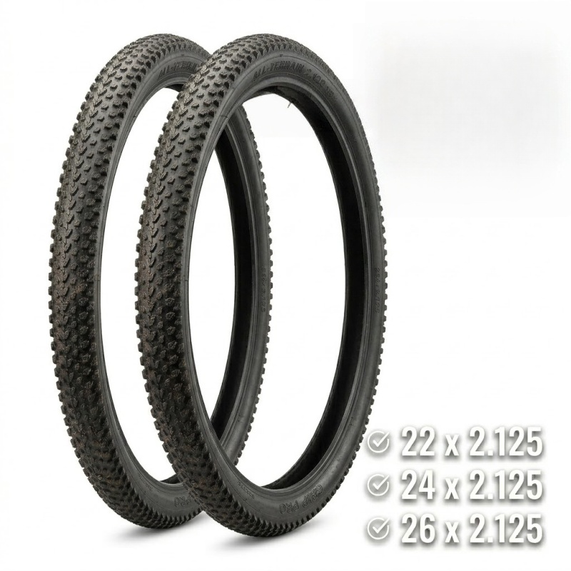 Cycling In City - 2PCS Bicycle Tires 22/24/26 X 2.125