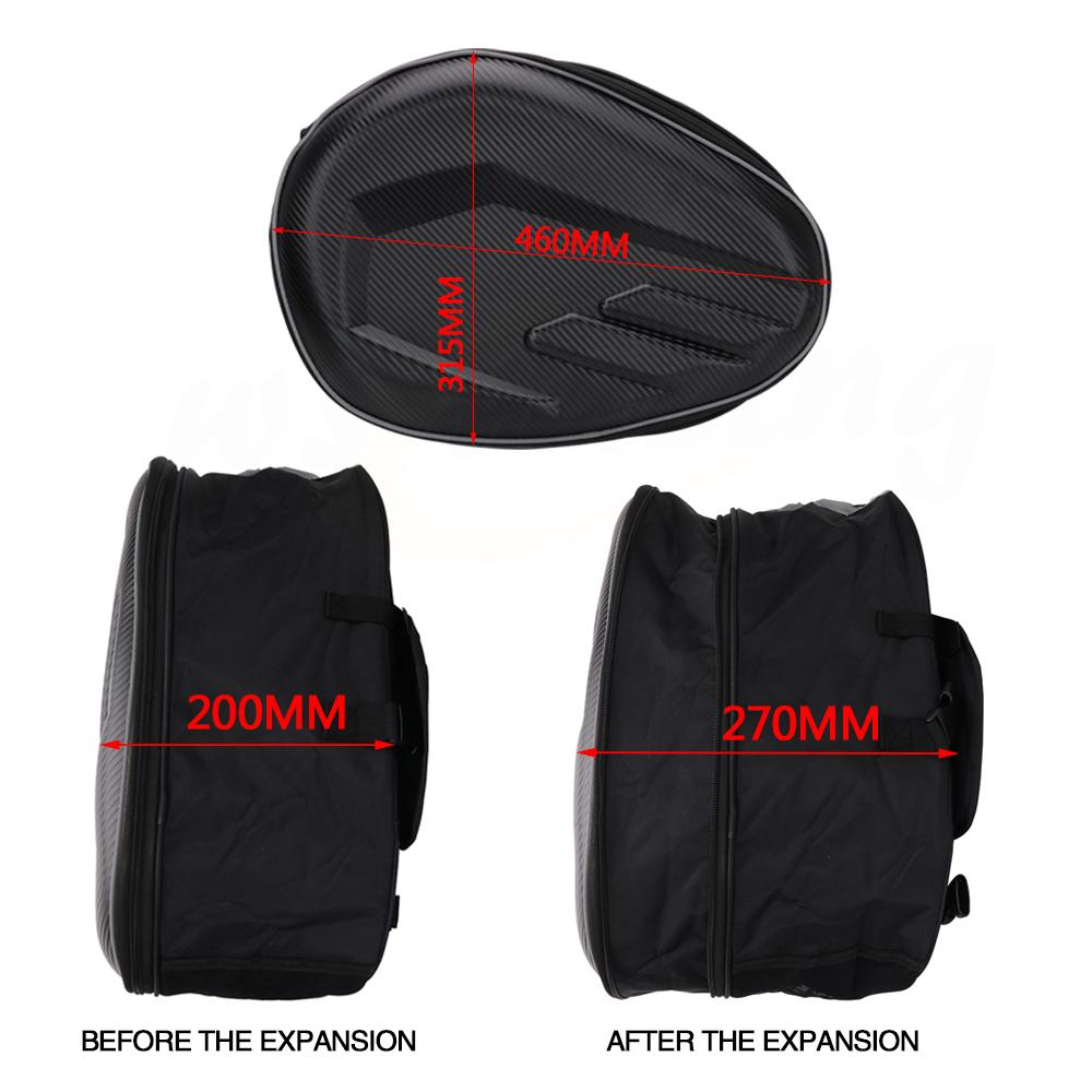 Motorcycles Bag Rear Seat Side - Panniers Waterproof Rear recension och pris