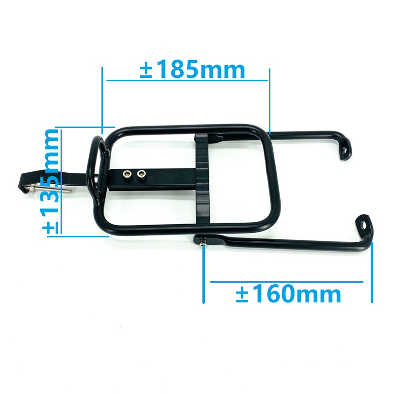 Litepro 14 inch Folding Bike F - Cargo Rack Aluminum recension och pris