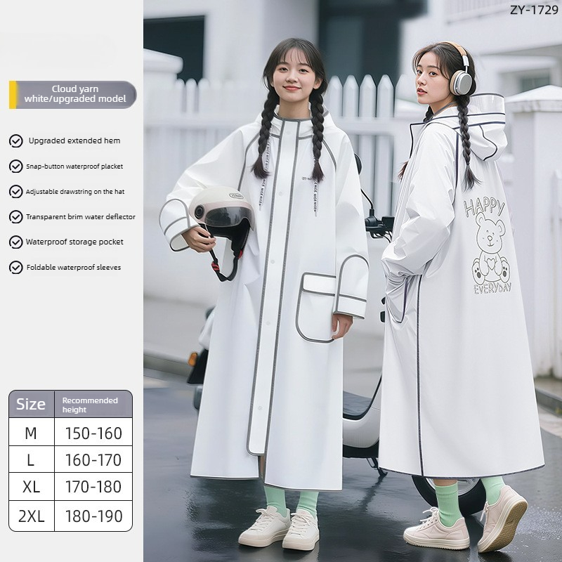Full Body EVA Waterproof Rain  - Cycling Commute In Rain recension och pris