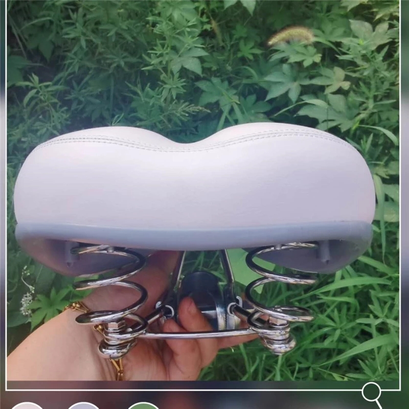 Bicycle Saddle White Color Wit - Cycling In City recension och pris