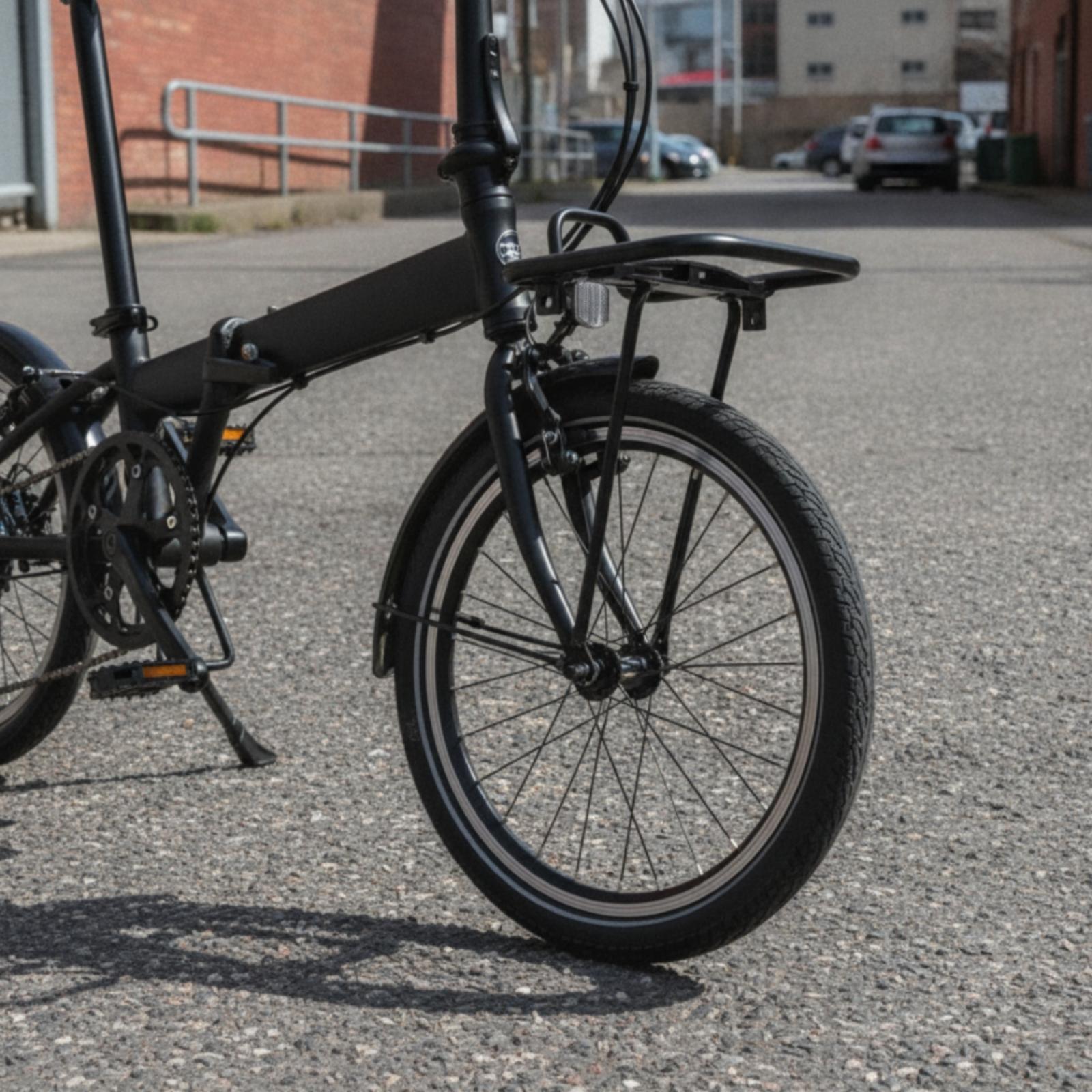 Folding Bike Front Rack Tubula - Cargo Rack Aluminum recension och pris