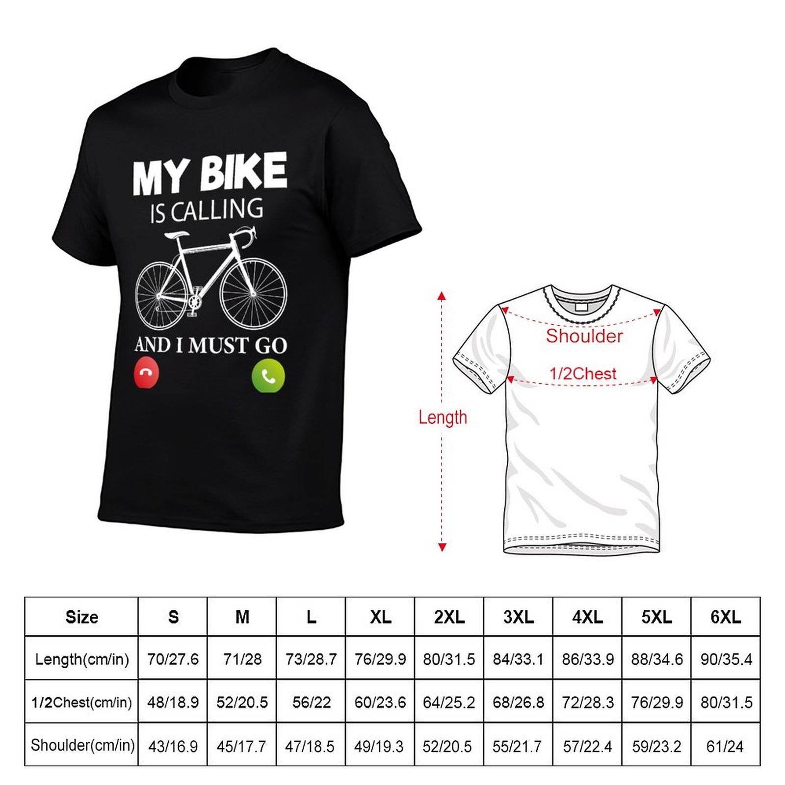 my bike is calling and i must  - Cycling Quote recension och pris