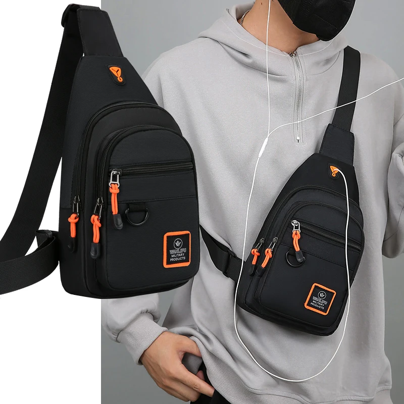 NEW Men's Chest Bag Men's Leis - Cycling Journey recension och pris
