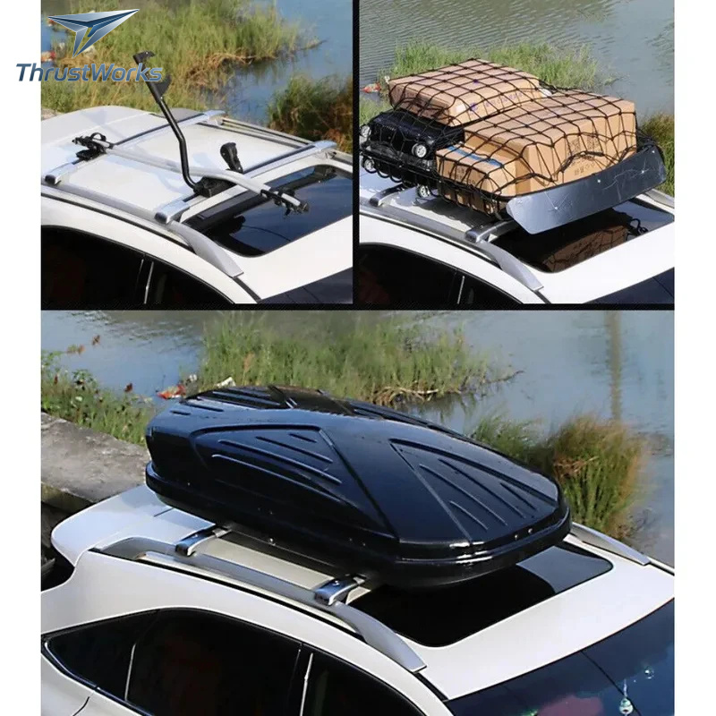 CARpart 2PCS Bar Fits Shark 6  - Cargo Rack Aluminum recension och pris