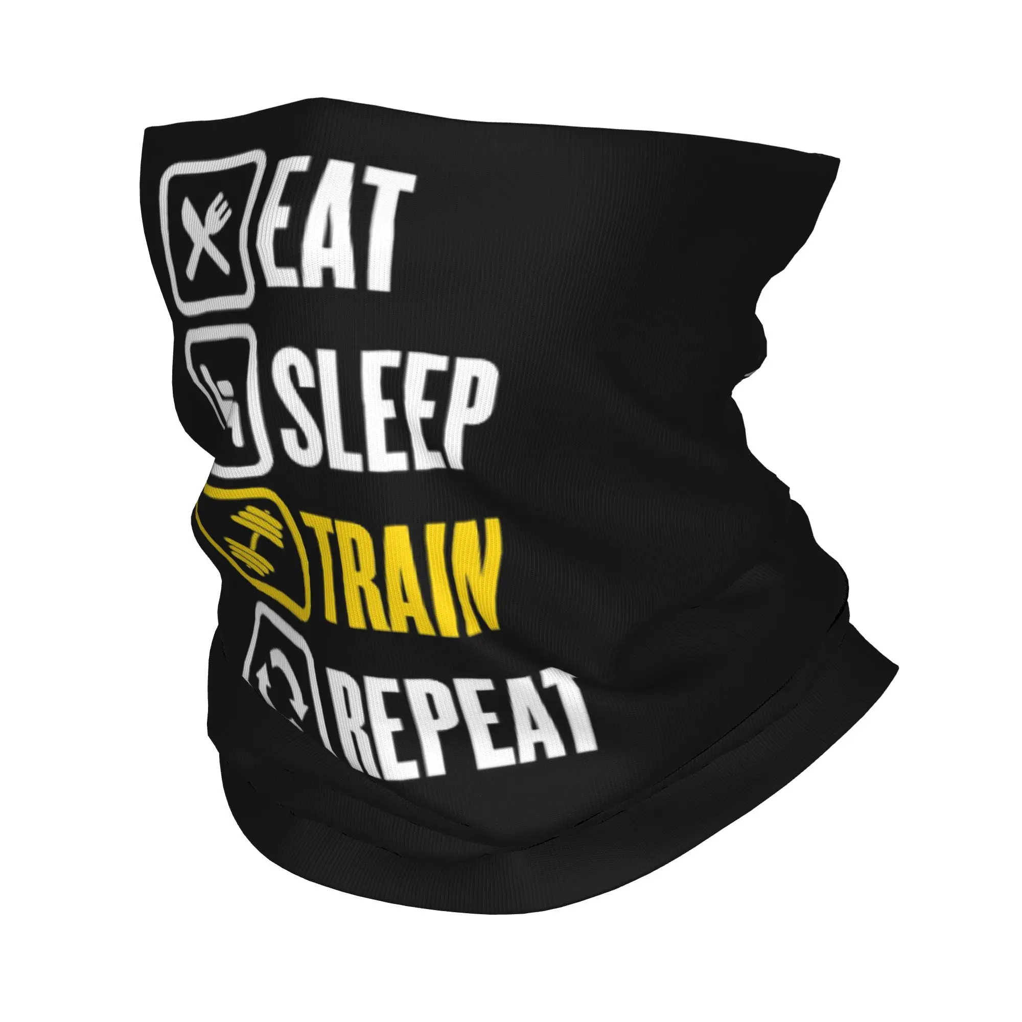 Eat Sleep Train Repeat Gym Mot - Cycling Quote recension och pris