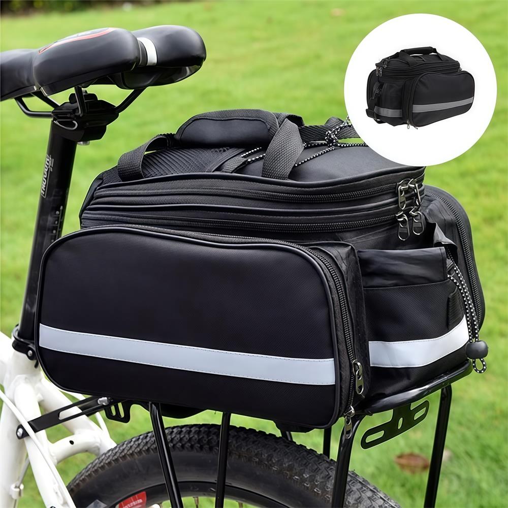 Bike Rear Rack Bag Bicycle Tru - Cycling Commute In Rain recension och pris