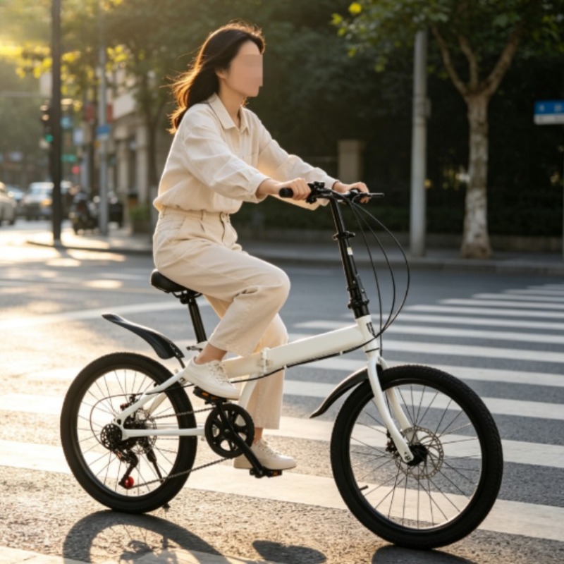 Folding Bicycle 20 Inch Men Wo - Cycling In City recension och pris