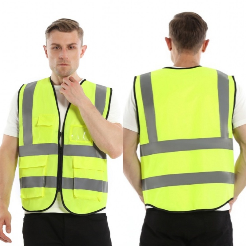 High Visibility Night Safety R - Cycling Commuter Jacket recension och pris