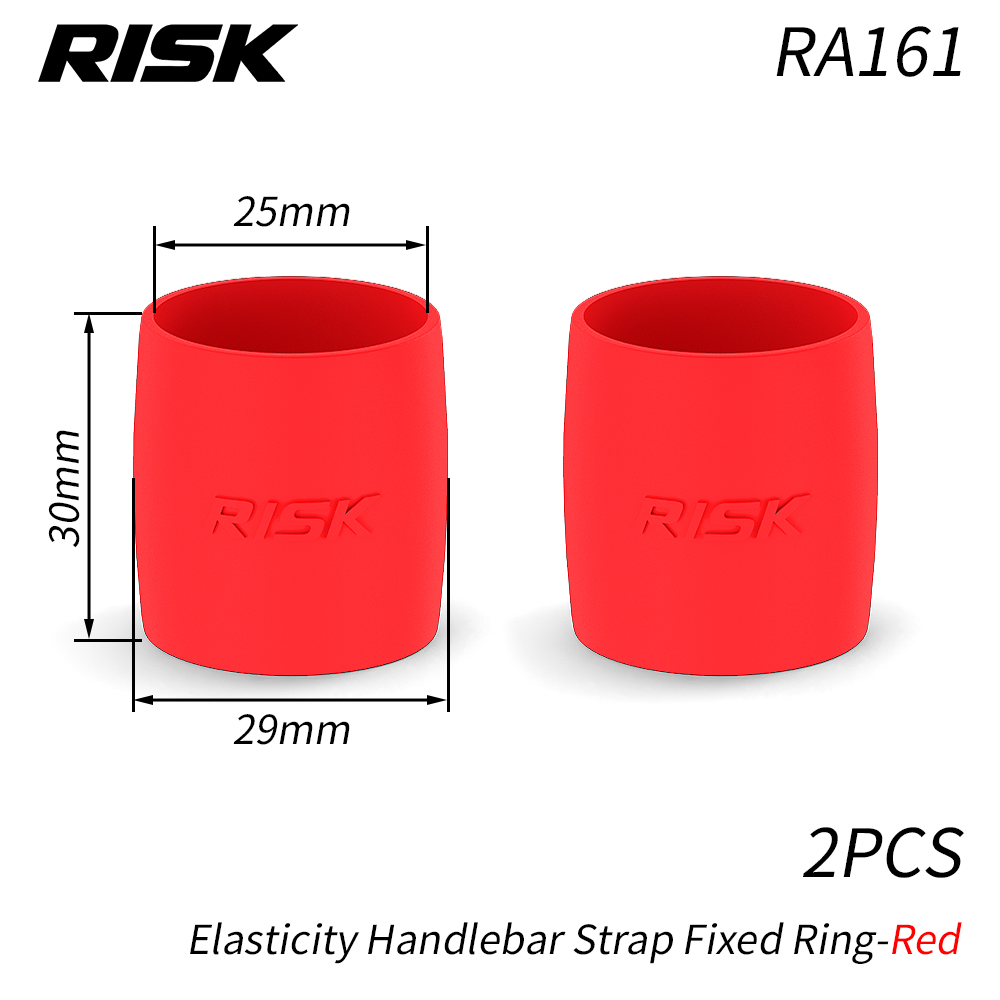 RISK 1 Pair High Elastic Road  - Bell Handlebar Ring recension och pris