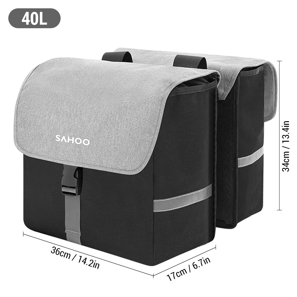 SAHOO Bicycle Side Bag Bike Re - Cycling Journey recension och pris