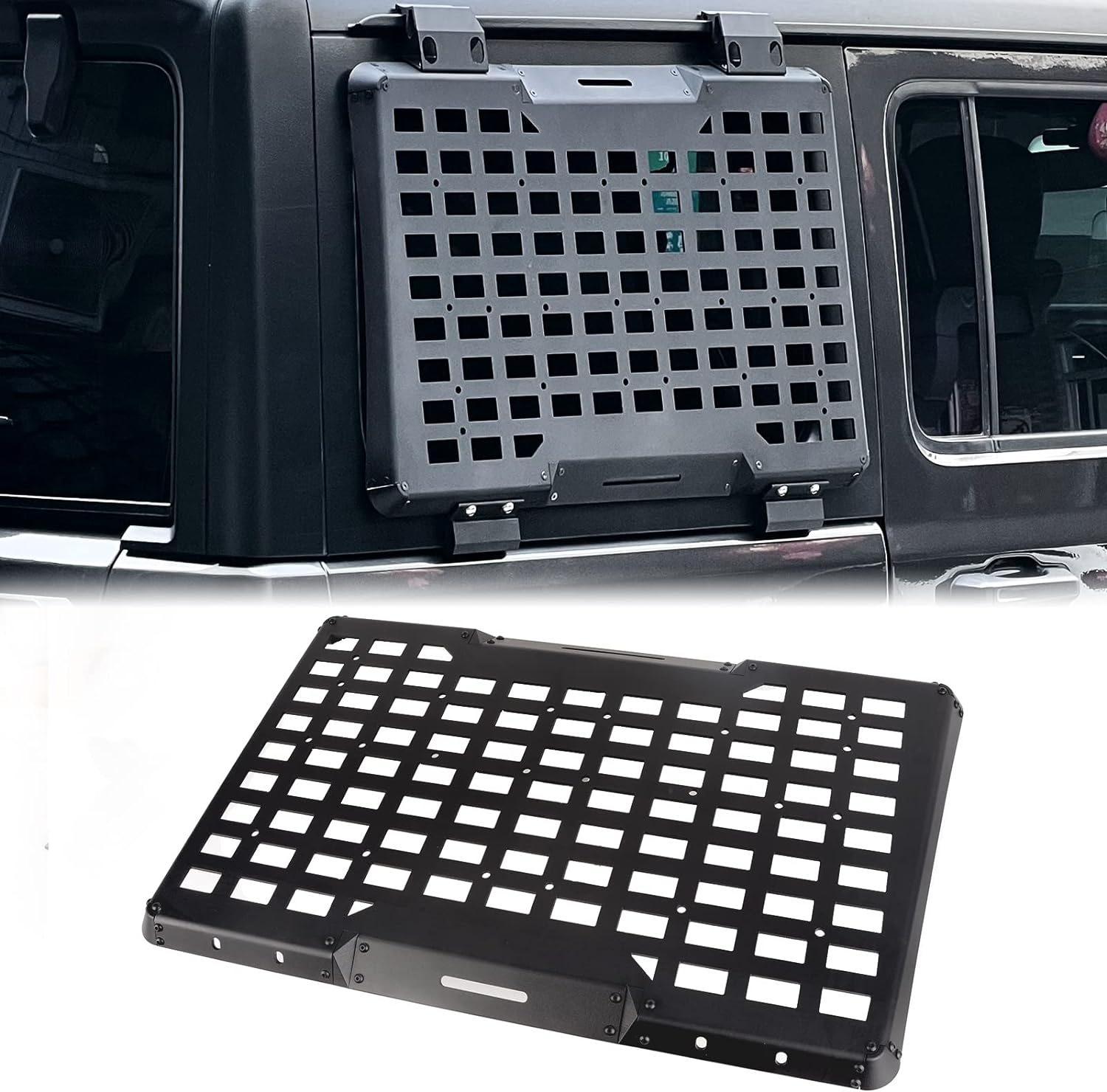Rear Right Window Molle Panel  - Cargo Rack Aluminum recension och pris