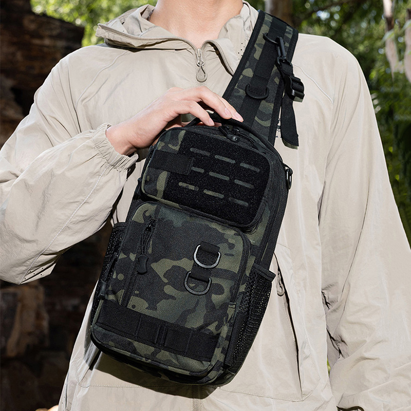 Outdoor Climbing Chest Bag Men - Cycling Commute Training recension och pris