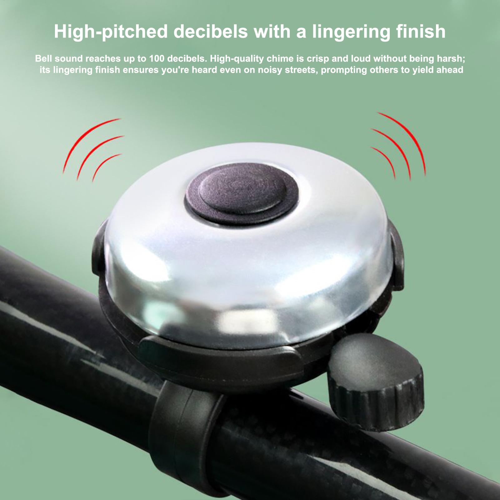 100dB Loud Bicycle Bell Univer - Bell Handlebar Ring recension och pris