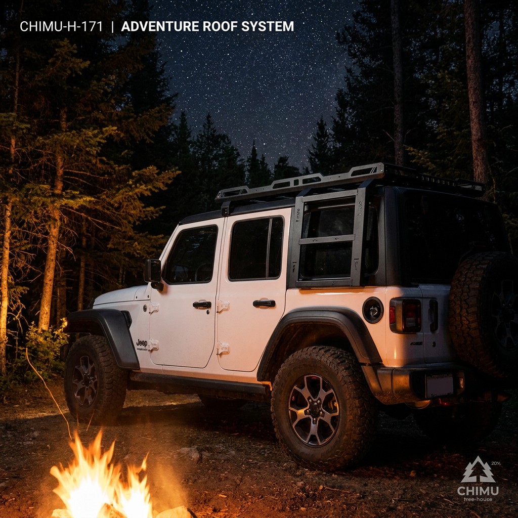 【CHIMU HOME】Steel or Aluminum  - Cargo Rack Aluminum recension och pris