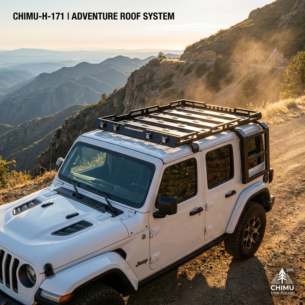 【CHIMU HOME】Steel or Aluminum  - Cargo Rack Aluminum recension och pris