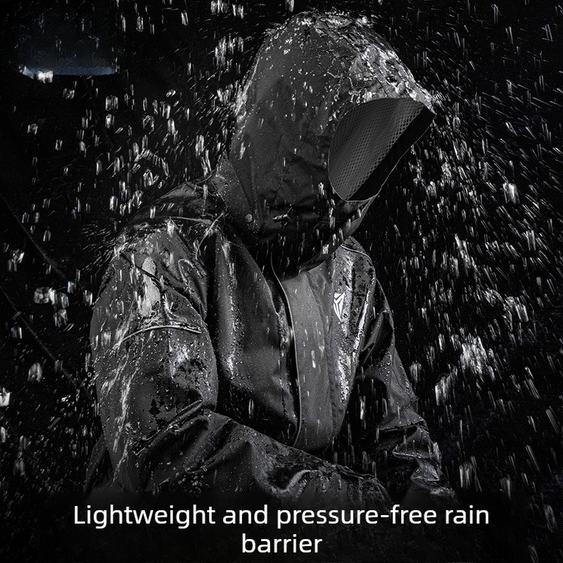 Motorcycle Rain Suit Waterproo - Cycling Commute Jacket recension och pris
