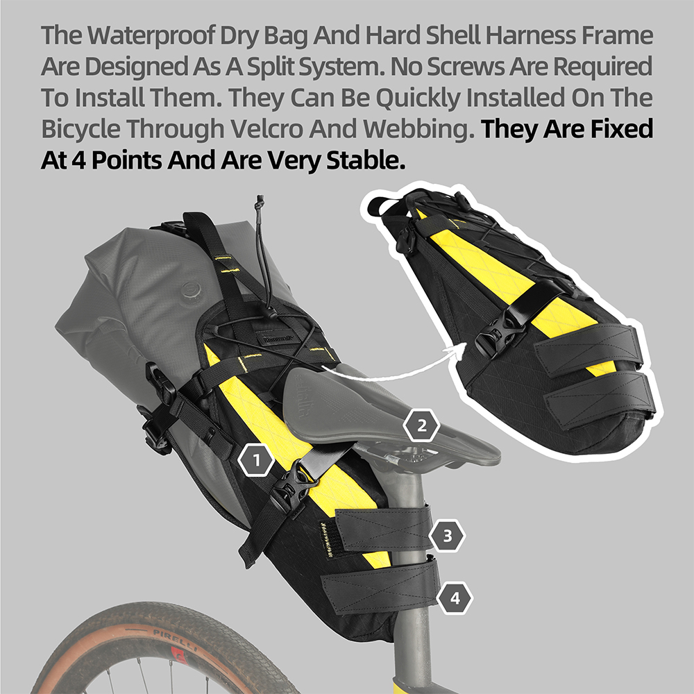 Rhinowalk Upgraded Bicycle Tai - Cycling Journey recension och pris