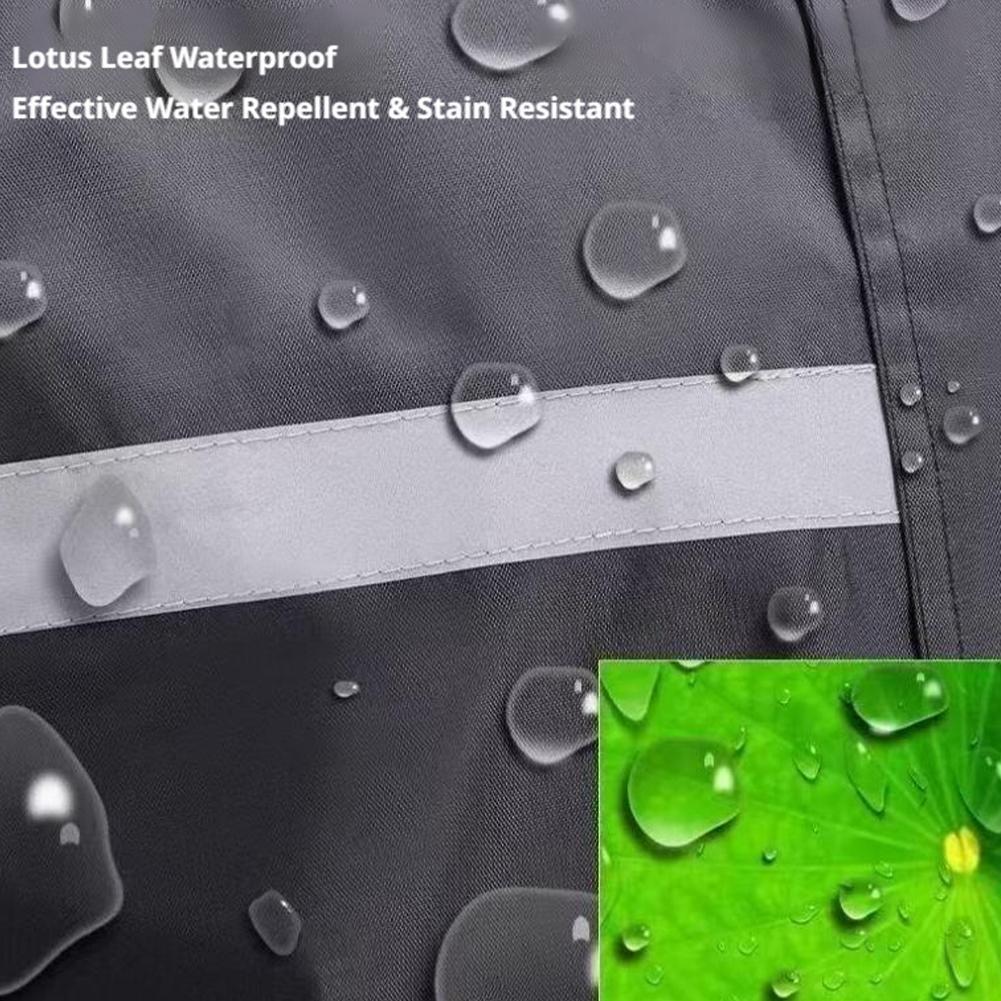 Waterproof Hooded Rain Poncho, - Cycling Commute In Rain recension och pris