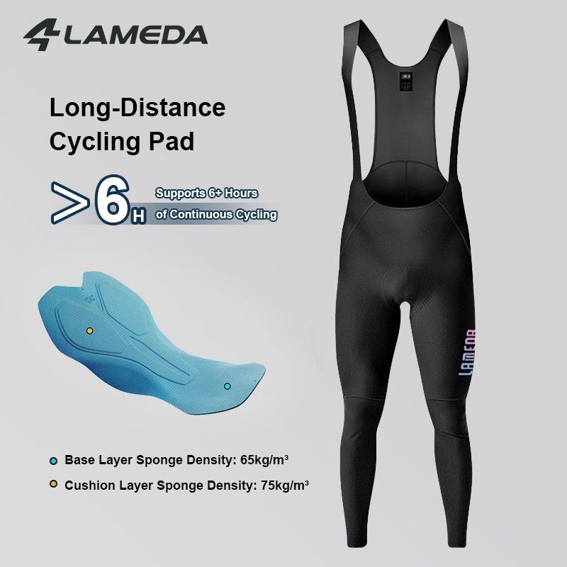 LAMEDA Men's Cycling Bib Pants - Cycling Commuter Pants recension och pris