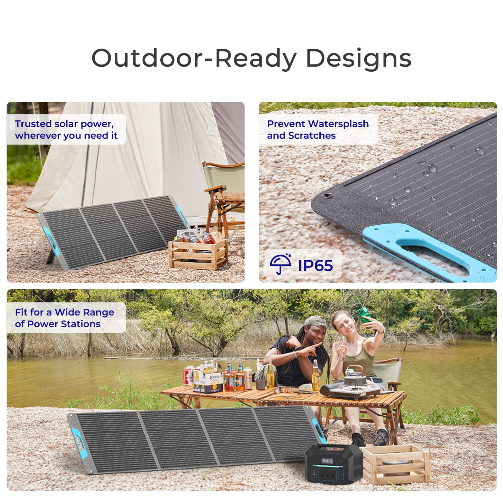 Renogy 200W Portable Solar Pan - Usb Charger Dynamo recension och pris