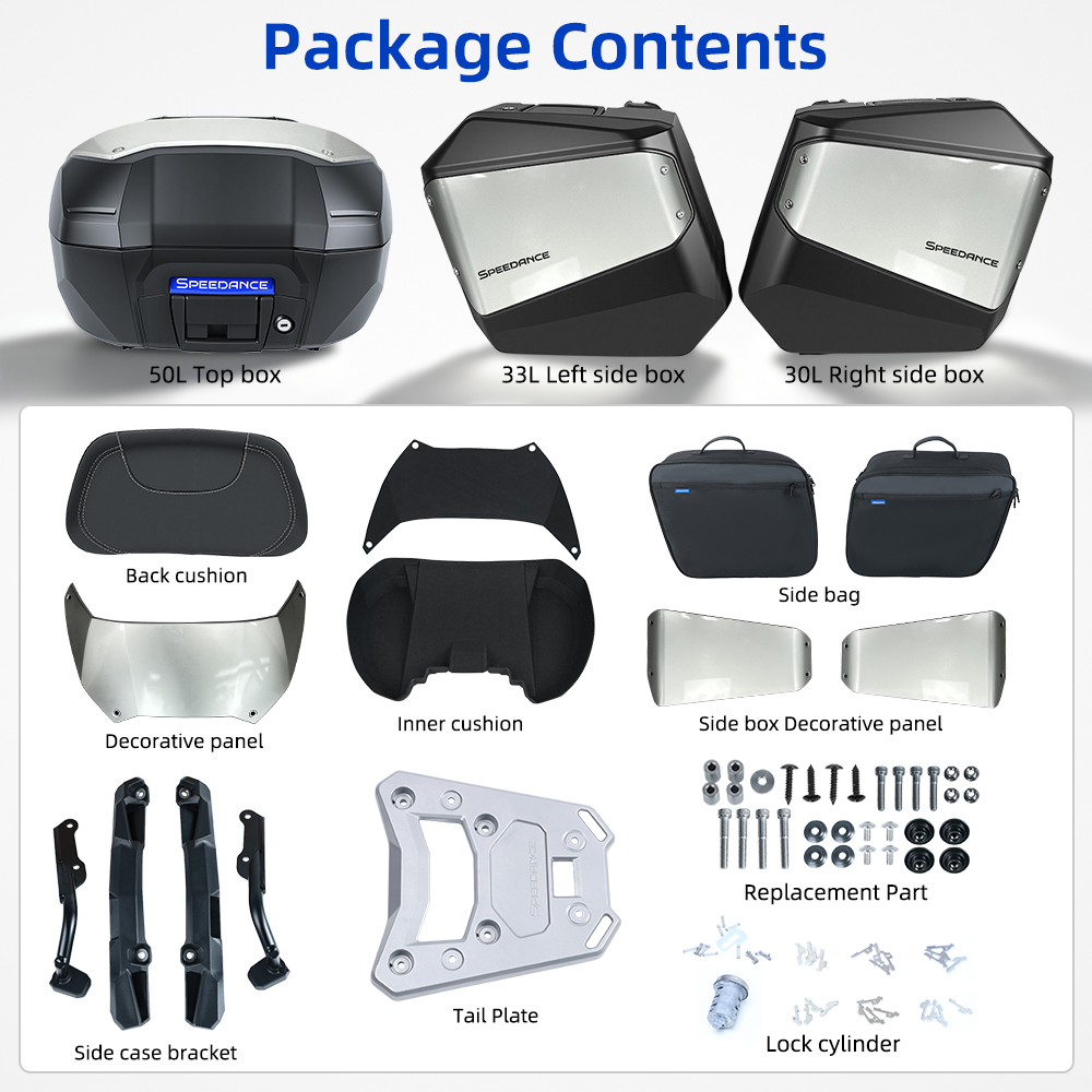 Tail Boxes Heavy Duty Storage  - Panniers Waterproof Rear recension och pris
